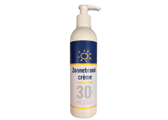 Crema solar en botella de 250 ml