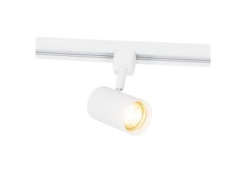 Spot de riel de fase moderna blanca