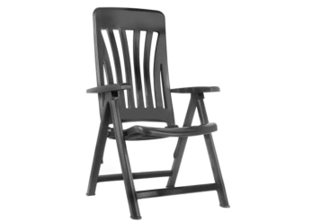 Silla ajustable de Ibiza Antracita de plástico