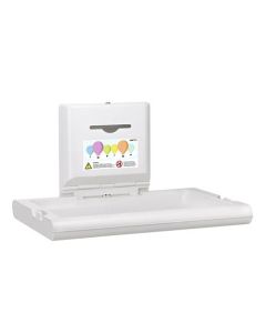 Mesa de cambio horizontal blanca