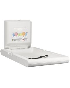 Mesa de cambio vertical blanca