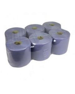 Rollo de limpieza midi azul reciclado de 2 capas