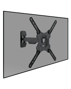 Soporte de pared giratorio BP101 de un solo brazo, movimiento completo