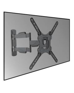 Soporte de pared de brazo doble 23-55" extra largo