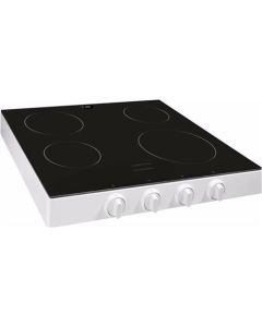 Etna KCV154WIT Placa de cocción de cerámica independiente 54 cm, 4 zonas
