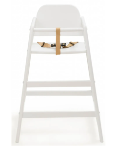 Silla infantil apilable, Blanca