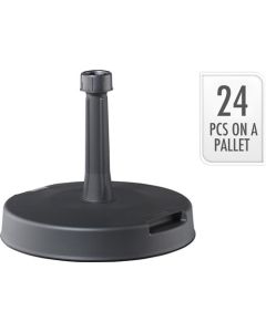 KM base de sombrilla 15Kg antracita, redonda