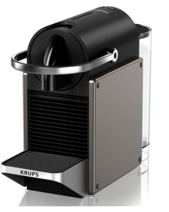 Máquina de café en cápsulas Nespresso Pixie Titanium