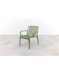 Sillón lounge MD Crocus Verde Musgo