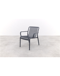 Sillón lounge MD Crocus Antracita