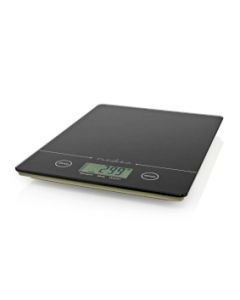 Báscula de cocina, negra