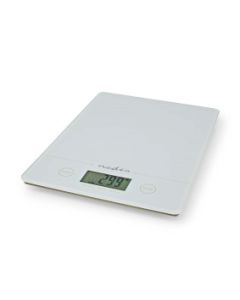 Báscula de cocina, Blanca