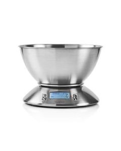 Balanza de cocina, Acero inoxidable, Tazón extraíble