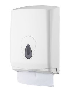 Dispensador de toallas de papel midi de plástico