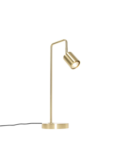 Lámpara de mesa ajustable de latón