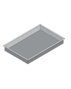 Bandeja esmaltada Rational 1/1 GN / 20 mm de profundidad