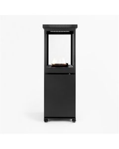 Chimenea exterior Sunwood Marino - negro gitzwart RAL9005