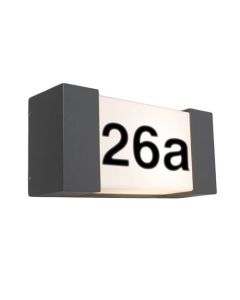 Luz de pared Real Brand para número de casa, sensor de luz/oscuridad