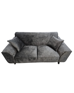 Sofá BP "Tijn", 2 plazas, tela antracita