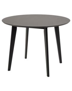 Mesa de Comedor Madrid | Negro - redonda 105 cm de diámetro