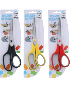 Tijera 21,5cm - 3 colores surtidos