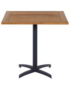 Mesa de terraza Hibiscus plegable 80x80 cm