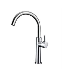 Grifo de lavabo BP elevado, salida giratoria, cromo