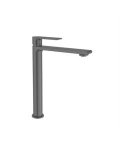 Grifo de lavabo BP elevado, ligero gunmetal, clásico