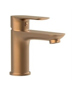 Grifo de baño/grifo de lavabo de cobre cepillado