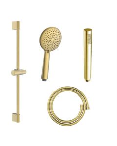 Juego de ducha dorado cepillado BP