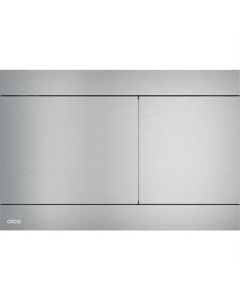 Placa de control de acero inoxidable cepillado, grandes botones rectangulares