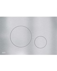 BP placa de control de acero inoxidable cepillado, botones redondos