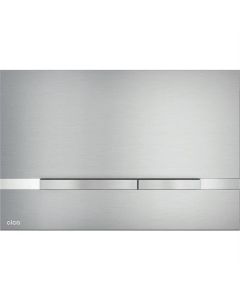 BP placa de control de acero inox cepillado, botones rectangulares