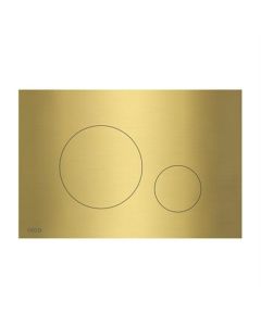 BP placa de control mate dorada, botones redondos