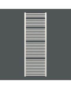 Radiador de diseño BP 608 x 1742 mm, blanco brillante, conexión lateral