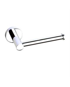 Soporte de papel higiénico BP, cromo, brazo fijo