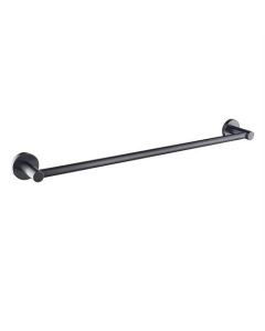 Soporte para toallas BP, 60 cm, gunmetal gris claro