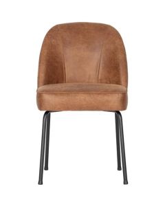 Silla de comedor Phoenix - Cuero Cognac