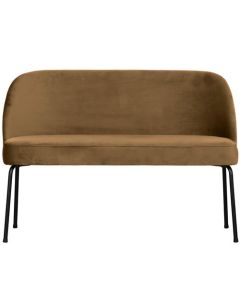 Banco Comedor Dayton - Terciopelo Amarillo Miel