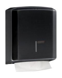 Dispensador de toallas negro