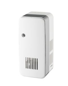 Ambientador plástico blanco/plata