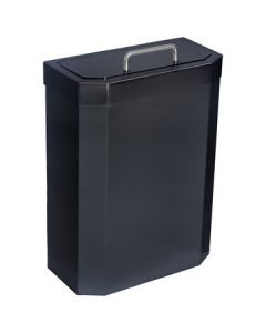 Bote de higiene de 10 litros negro