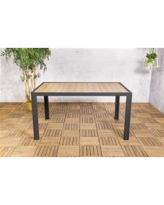 Mesa de jardín San Francisco Aluminio