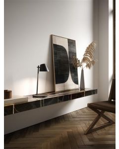 Lámpara de mesa Dinant Negro