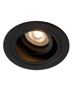 Luz empotrada - negra