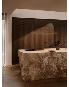 Lámpara colgante Brescia Marrón