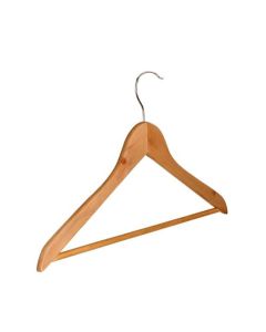 Percha de madera 8 piezas